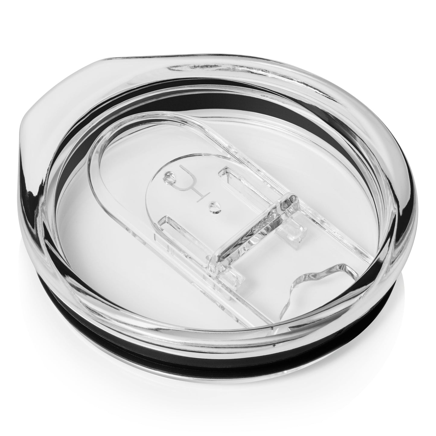 Uncork'd XL Non-BevLock™ | (Clear, Black and Purple) | 14oz Wine Glass J8 image 1
