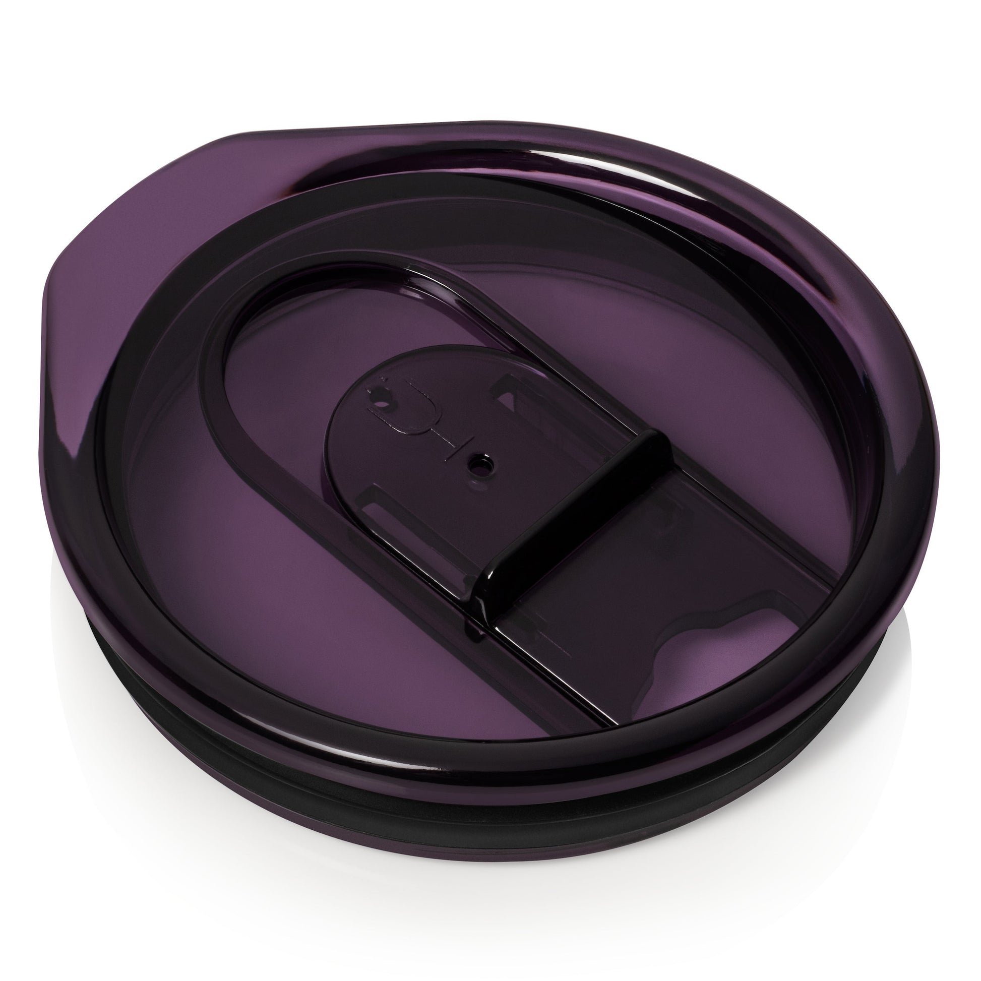 Uncork'd XL Non-BevLock™ | (Clear, Black and Purple) | 14oz Wine Glass J8 image 2