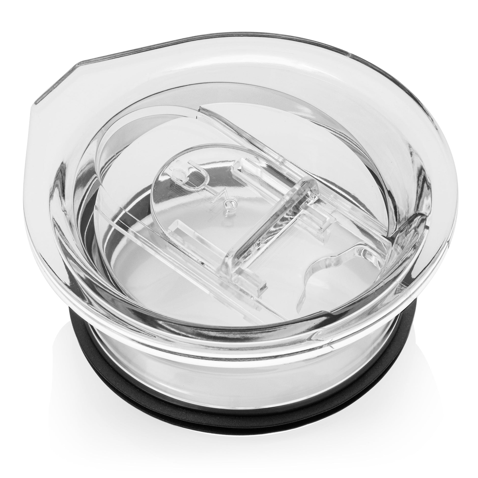 Hopsulator Slim Tumbler Lids (Clear, Black and Purple) T5 image 1