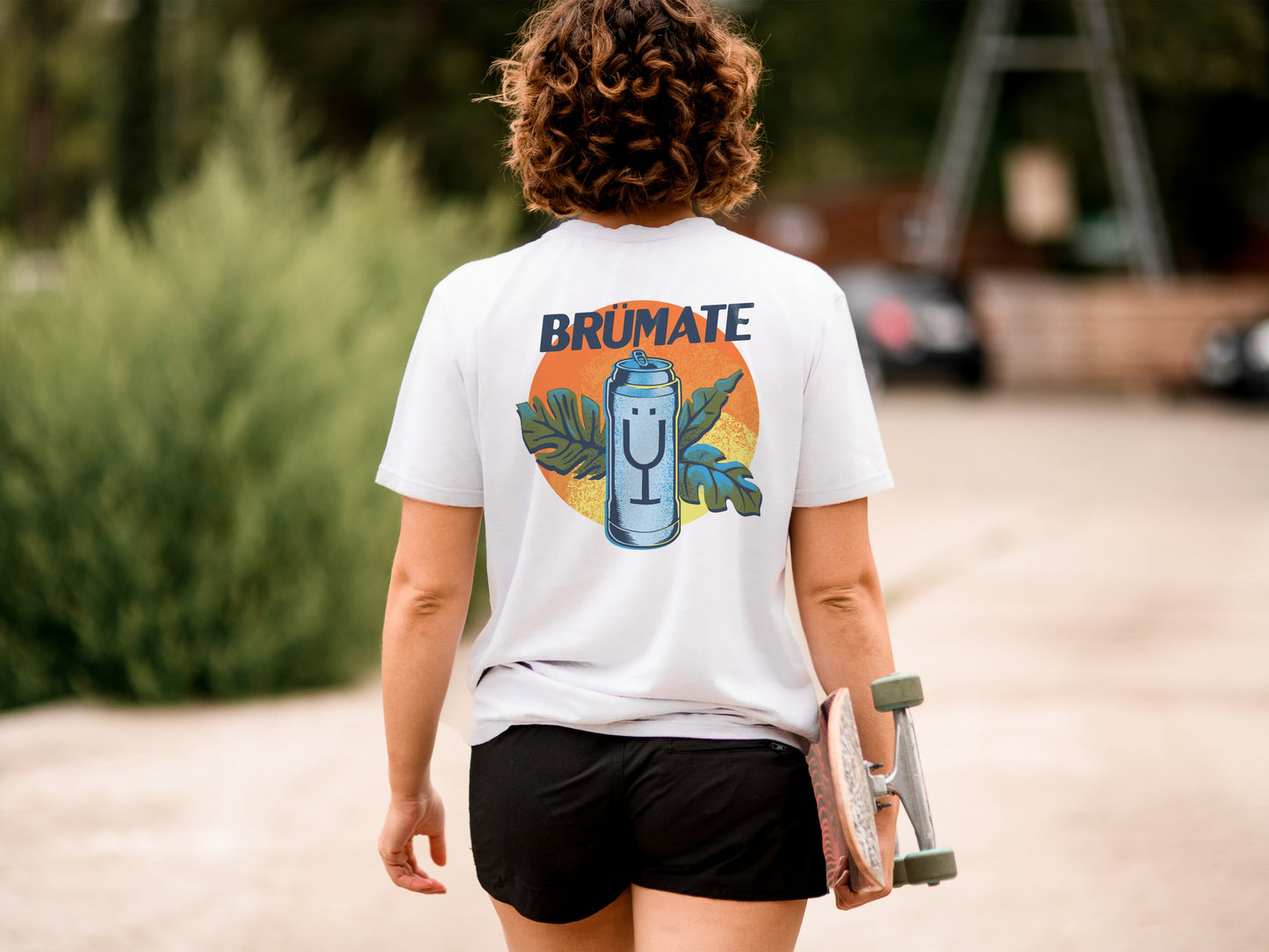 Summer Throwback Tee | White R1 image 4