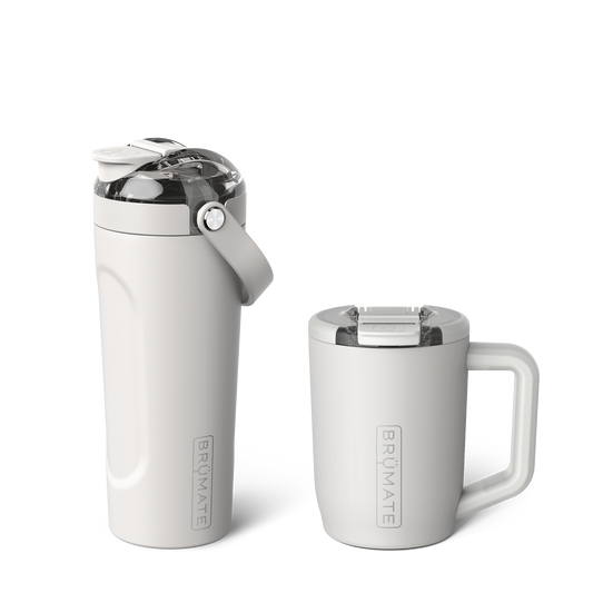 Hydrate + Caffeinate Bundle | Dune | 15oz/25oz K6 image 1