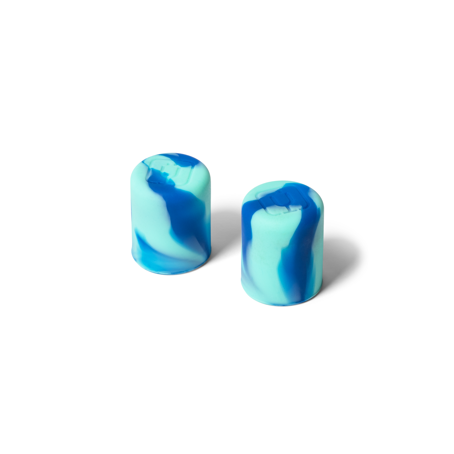 Magnetic Straw Cover | Ocean Swirl | 2-Pack Q4 image 1