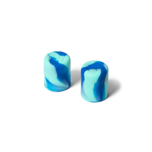 Magnetic Straw Cover | Ocean Swirl | 2-Pack Q4 image 1