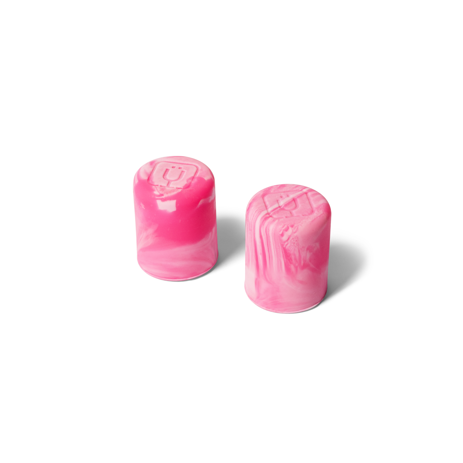 Magnetic Straw Cover | Pink Swirl | 2-Pack Z4 image 1