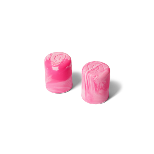 Magnetic Straw Cover | Pink Swirl | 2-Pack Z4 image 1